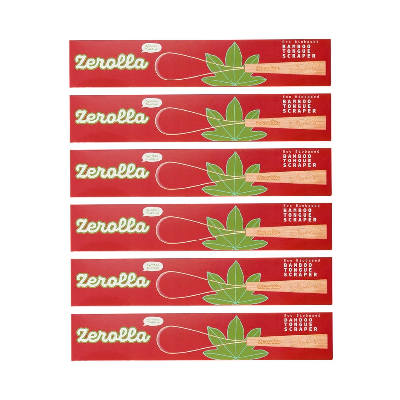 Eco Biobased Bamboo Tongue Scraper