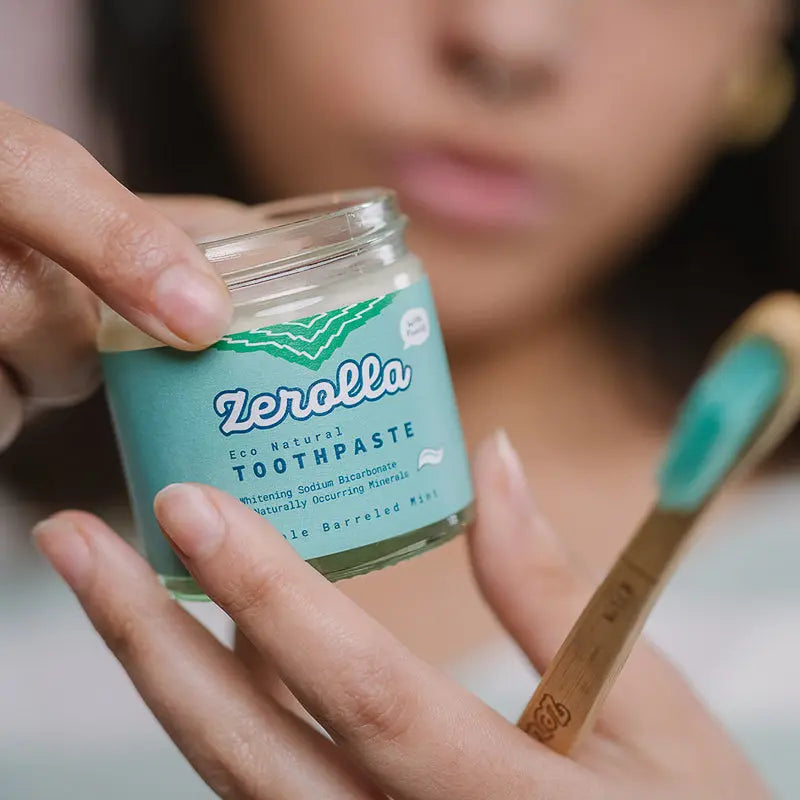 Eco Natural Toothpaste - Double Barreled Mint Zerolla