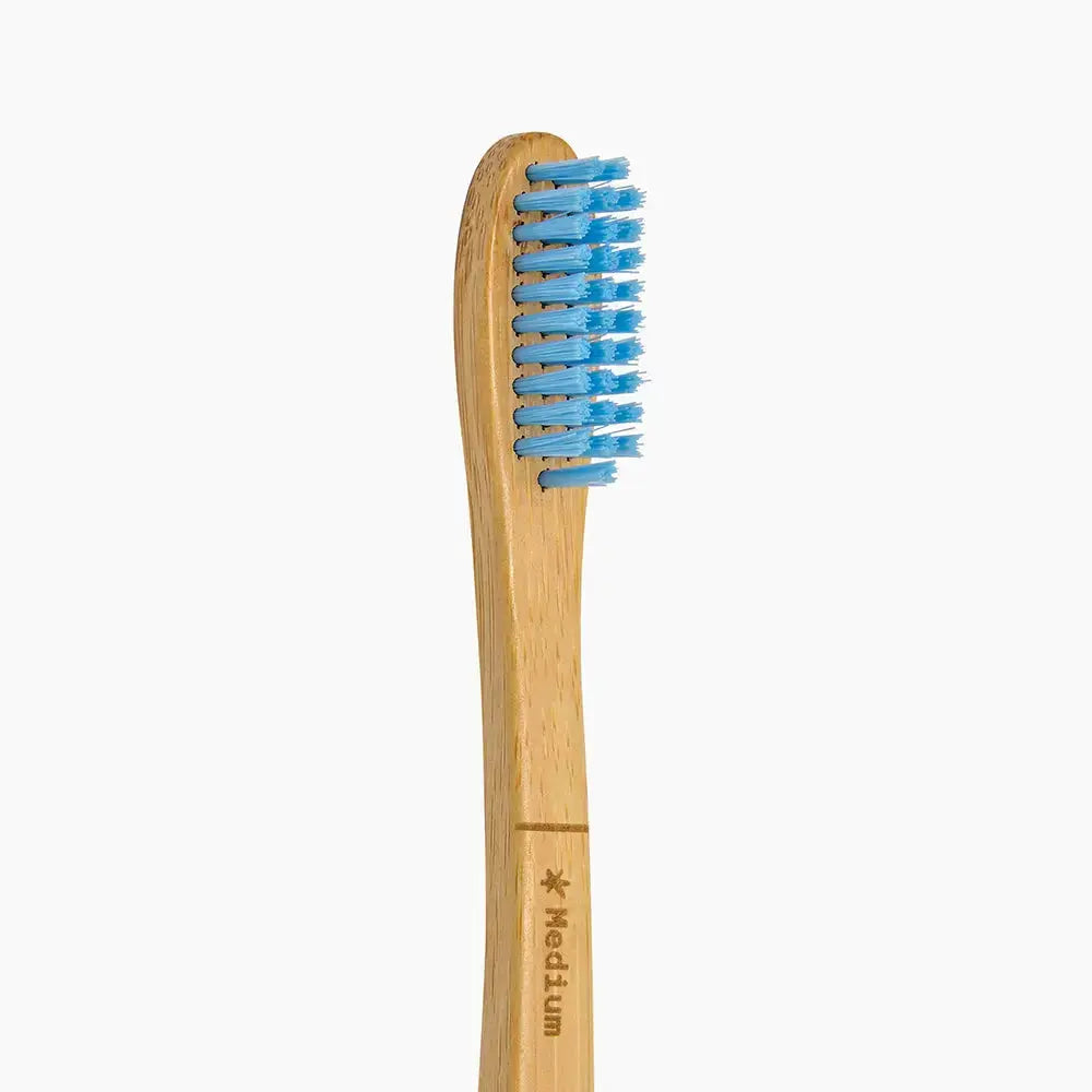 Eco Natural Bamboo Toothbrush - Medium Bristles Zerolla