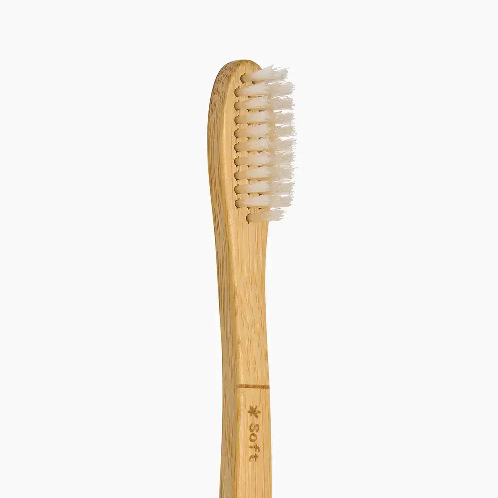 Eco Natural Bamboo Toothbrush - Soft Bristles Zerolla